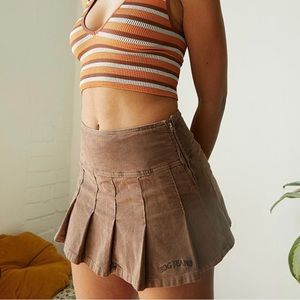 UO BDG Chocolate 00s Corduroy Skirt